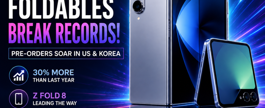 Galaxy Z Fold 8 Sets Unprecedented Global Pre-Order Records